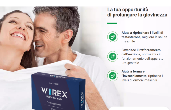 Wirex: Compresse per Erezione, funziona davvero? Recensioni, opinioni e dove comprarle